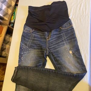 Liz Lange for target maternity jeggings